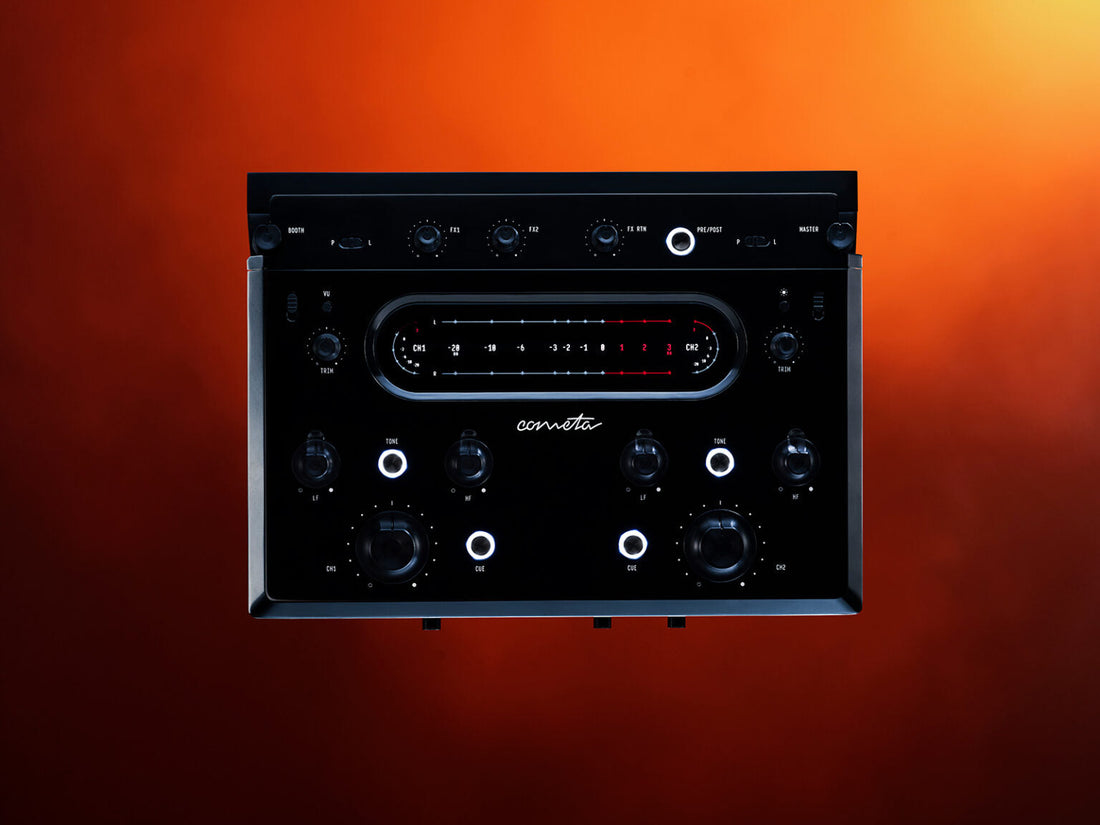 Cometa’s M2: A rotary mixer and active listening platform built for DJ’s and audiophile rooms